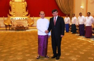 u-thein-sein-turkish-fm-b305 u-thein-sein-turkish-fm-b305
