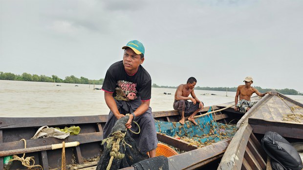ဘိုကလေးနယ်က ရေလုပ်ငန်းသမားတွေ တဖြည်းဖြည်းကျပ်တည်းလာ ဘိုကလေးနယ်က ရေလုပ်ငန်းသမားတွေ တဖြည်းဖြည်းကျပ်တည်းလာ