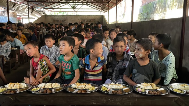 စစ်ဘေးသင့်ကလေးတွေ ခိုလှုံရာ ချစ်ခြင်းမေတ္တာ ပရဟိတဂေဟာ