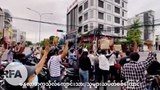 မန္တလာတက္ကသိုလ် ကျောင်းသား၊ ကျောင်းသူတွေရဲ့ သပိတ်စစ်ကြောင်း ဆန္ဒပြ