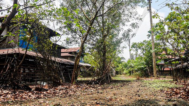 စစ်ဘေးကြောင့် ပျက်စီးသွားတဲ့ ရခိုင်ရွာများ