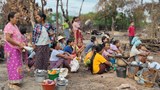 ၁၀၂၇ စစ်ဆင်ရေးနောက်ပိုင်း စစ်ဘေးဒုက္ခသည် သုံးသိန်းနီးပါး တိုးလာ
