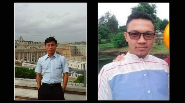 ဖယ်ခုံမှာ ကက်သလစ်ဘုန်းတော်ကြီး နှစ်ပါးနဲ့ လူလေးဦး ဖမ်းဆီးခံရပြီး ပျောက်နေ ဖယ်ခုံမှာ ကက်သလစ်ဘုန်းတော်ကြီး နှစ်ပါးနဲ့ လူလေးဦး ဖမ်းဆီးခံရပြီး ပျောက်နေ
