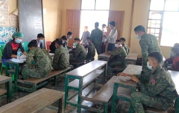AA အတွက် စစ်ကောင်စီက ကိုဗစ်ကာကွယ်ဆေး ရှစ်သောင်းကျော် ထိုးပေးမည် AA အတွက် စစ်ကောင်စီက ကိုဗစ်ကာကွယ်ဆေး ရှစ်သောင်းကျော် ထိုးပေးမည်