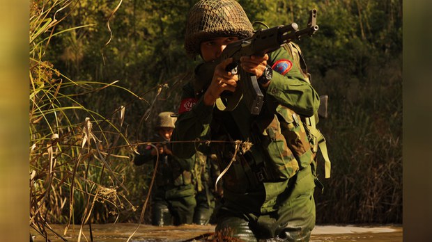 ရန်ကုန် - စစ်တွေ ကားလမ်းပိုင်းမှာ AA နဲ့ စစ်ကောင်စီတပ် တိုက်ပွဲပြင်းထန်နေ