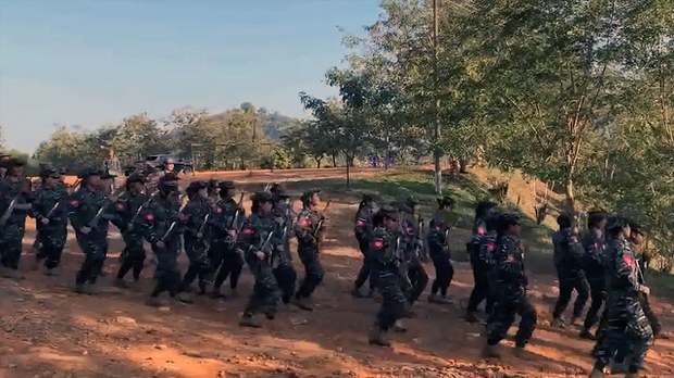 ကျောက်ဖြူမြို့နယ် စစ်ကောင်စီတပ် ကာကင်းစခန်းတချို့ AA သိမ်းပိုက် ကျောက်ဖြူမြို့နယ် စစ်ကောင်စီတပ် ကာကင်းစခန်းတချို့ AA သိမ်းပိုက်