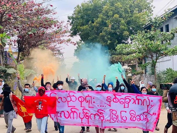 နှစ်ခြောက်လုံး သပိတ်မှာ ပါဝင်ကြဖို့ သပိတ်ခေါင်းဆောင်တွေ တိုက်တွန်း