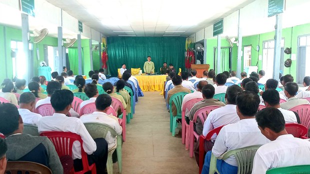 စစ်မှုထမ်းဥပဒေကြောင့် အသတ်ခံရတဲ့ စစ်ကောင်စီအုပ်ချုပ်ရေးအဖွဲ့ဝင် တစ်ရာနီးပါးရှိလာ စစ်မှုထမ်းဥပဒေကြောင့် အသတ်ခံရတဲ့ စစ်ကောင်စီအုပ်ချုပ်ရေးအဖွဲ့ဝင် တစ်ရာနီးပါးရှိလာ