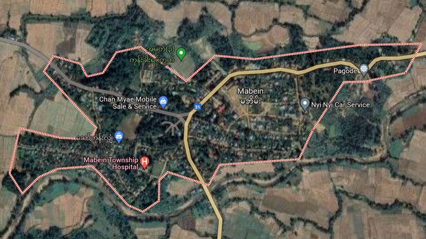 မဘိမ်းမြို့မှာ လေကြောင်းနဲ့တိုက်ခိုက်ခံရလို့ ဒေသခံတစ်ထောင်ဝန်းကျင် ထွက်ပြေးနေရ