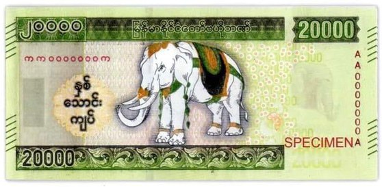 ကျပ်နှစ်သောင်းတန်ကြောင့် ငွေကြေးမဖောင်းပွနိုင်ကြောင်း စစ်ကောင်စီပြော