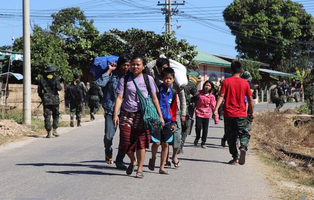 လွိုင်ကော်မြို့ပေါ်မှာ တိုက်ပွဲ ဆက်လက်ပြင်းထန်နေ