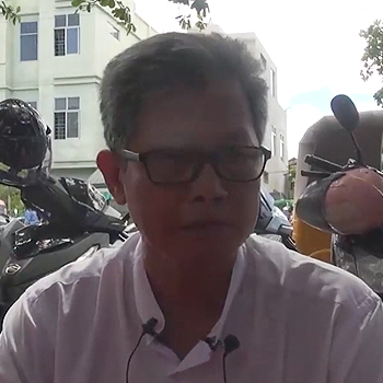 မြစ်ဆုံစီမံကိန်း အပြီးတိုင်ဖျက်သိမ်းရေး နိုင်ငံလုံးဆိုင်ရာကွန်ရက် ပြောရေးဆိုခွင့်ရှိသူ ဒေါက်တာ အောင်စိုးမြင့်