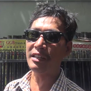 ဒီမိုကရေစီရေး စဉ်ဆက်မပြတ်လှုပ်ရှားမှု အင်အားစုအဖွဲ့က ကိုသိန်းအောင်မြင့်