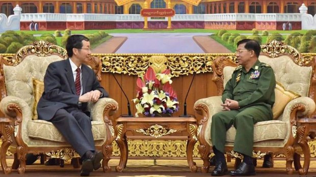 မြန်မာပြဿနာကို စေ့စပ်ဆွေးနွေးမှုနဲ့ အဖြေရှာဖို့မျှော်လင့်ကြောင်း တရုတ်နိုင်ငံခြားရေးဌာနပြော