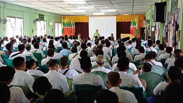 ဖျာပုံမှာ စစ်မှုထမ်းဖို့တိမ်းရှောင်တဲ့ လူငယ်တစ်ဦး ဖမ်းဆီးနှိပ်စက်ခံရ