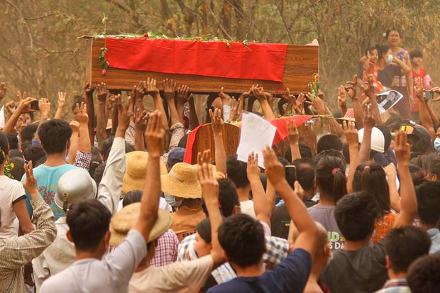 နှစ်နှစ်ကျော်အတွင်း အရပ်သား လေးထောင်နီးပါး အသတ်ခံရကြောင်း NLD ထုတ်ပြန် နှစ်နှစ်ကျော်အတွင်း အရပ်သား လေးထောင်နီးပါး အသတ်ခံရကြောင်း NLD ထုတ်ပြန်