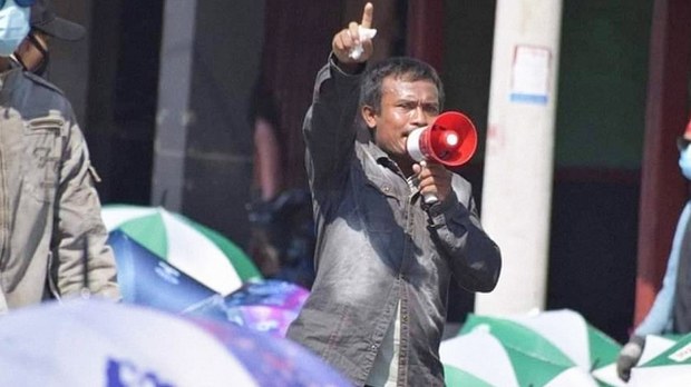 ထားဝယ်သပိတ်ခေါင်းဆောင် ထောင် ၂၆ နှစ် အမိန့်ချခံရ