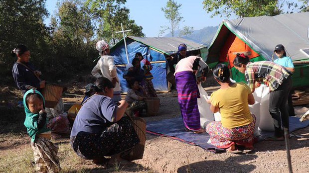 ဒီးမော့ဆိုမှာ လေကြောင်းတိုက်ခိုက်မှုကြောင့် စစ်ဘေးဒုက္ခသည်တစ်ဦးသေဆုံး၊ နှစ်ဦး ဒဏ်ရာရ ဒီးမော့ဆိုမှာ လေကြောင်းတိုက်ခိုက်မှုကြောင့် စစ်ဘေးဒုက္ခသည်တစ်ဦးသေဆုံး၊ နှစ်ဦး ဒဏ်ရာရ