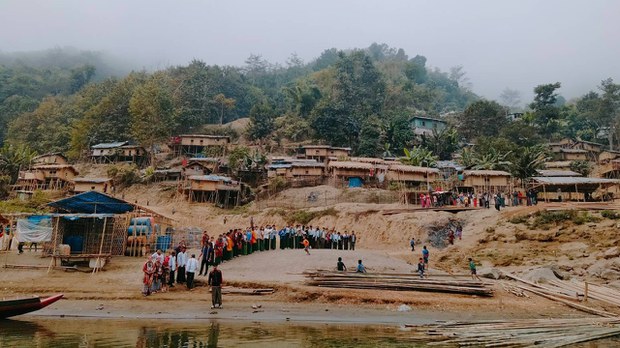 အိန္ဒိယ-မြန်မာနယ်စပ် ဒုက္ခသည်စခန်းမှာ လူလေးဆယ်ခန့် ဝမ်းရောဂါဖြစ်နေ