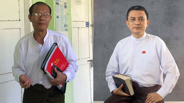 ဒေါက်တာမျိုးအောင်နဲ့ ဦးရဲမင်းဦး ထောင်သုံးနှစ်စီ ချမှတ်ခံရ ဒေါက်တာမျိုးအောင်နဲ့ ဦးရဲမင်းဦး ထောင်သုံးနှစ်စီ ချမှတ်ခံရ