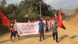 ဖားကန့်က အာဏာသိမ်းမှုဆန့်ကျင်ဆန္ဒပြသူ ရှစ်ဦး ထောင်ဒဏ်ချမှတ်ခံရ