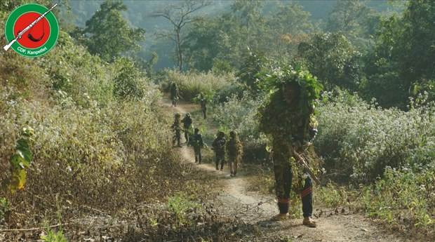 ကန်ပက်လက်မှာ တစ်နေကုန် တိုက်ပွဲပြင်းထန်