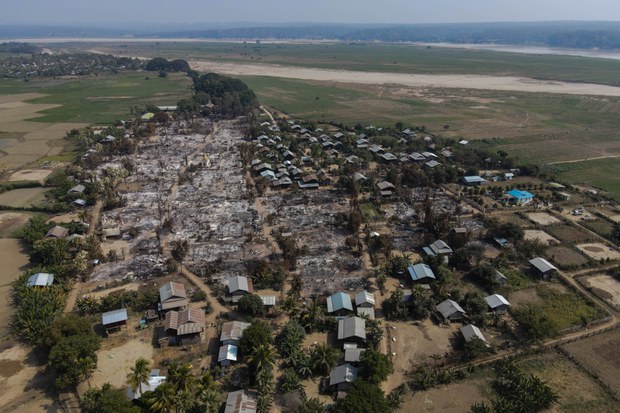 ၂ဝ၂၂ ခုနှစ်အတွင်း အိမ်အလုံးပေါင်း လေးသောင်းကျော် မီးရှို့ဖျက်ဆီးခံခဲ့ရ ၂ဝ၂၂ ခုနှစ်အတွင်း အိမ်အလုံးပေါင်း လေးသောင်းကျော် မီးရှို့ဖျက်ဆီးခံခဲ့ရ