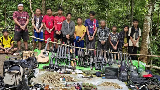 ဂန့်ဂေါက စစ်ကောင်စီတပ်စခန်းနှစ်ခုကို သိမ်းယူထားကြောင်း NUG ကြေညာ