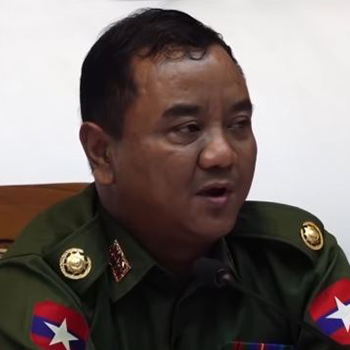 တပ်မတော်သတင်းမှန်ပြန်ကြားရေးအဖွဲ့က ဗိုလ်မှူးချုပ် ဇော်မင်းထွန်း