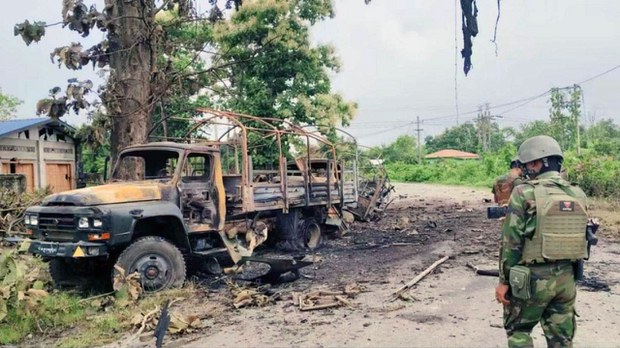 ဗန်းမော်မြို့ပေါ်အထိ KIA ဝင်ရောက်နေရာယူထားပြီး တိုက်ပွဲများ ဆက်လက်ပြင်းထန် ဗန်းမော်မြို့ပေါ်အထိ KIA ဝင်ရောက်နေရာယူထားပြီး တိုက်ပွဲများ ဆက်လက်ပြင်းထန်