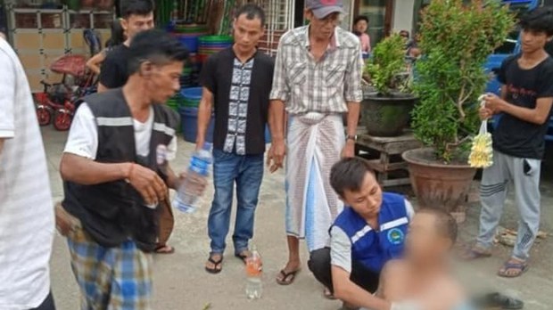 သာကေတမှာ အပူရှိန်ကြောင့် အမျိုးသားတစ်ဦး လဲကျသေဆုံး သာကေတမှာ အပူရှိန်ကြောင့် အမျိုးသားတစ်ဦး လဲကျသေဆုံး