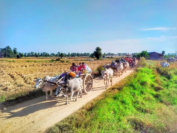 တန့်ဆည်မြို့နယ် ချောင်းဆုံရွာမှာ နေအိမ်တွေ မီးရှို့ခံရ
