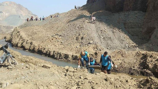 ဖားကန့် နမ့်မှော်ရွာမှာ မြေစာပုံပြိုကျတာကြောင့် လေးဦးသေဆုံး