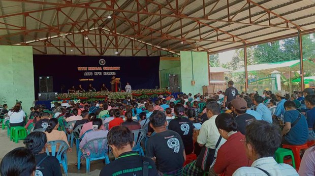 ဖားကန့်မှာ အရပ်သားကိုးဦး သတ်ဖြတ်ခံရမှု အမှုမှန်ပေါ်ပေါက်ရေး ဆုတောင်းပွဲလုပ်