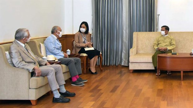 ဂျပန် အထူးကိုယ်စားလှယ် မြန်မာနိုင်ငံ ရောက်လာ ဂျပန် အထူးကိုယ်စားလှယ် မြန်မာနိုင်ငံ ရောက်လာ