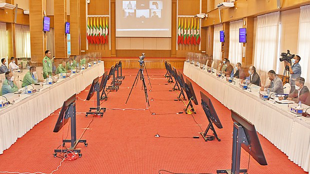 စစ်ကောင်စီနဲ့ ကချင်ငြိမ်းချမ်းရေးအကျိုးဆောင်အဖွဲ့တွေ တွေ့ဆုံ စစ်ကောင်စီနဲ့ ကချင်ငြိမ်းချမ်းရေးအကျိုးဆောင်အဖွဲ့တွေ တွေ့ဆုံ