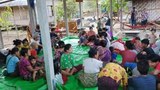 ကလေးက စစ်ဘေးဒုက္ခသည်တွေ အရေပြားကူးစက်ရောဂါဖြစ်နေ