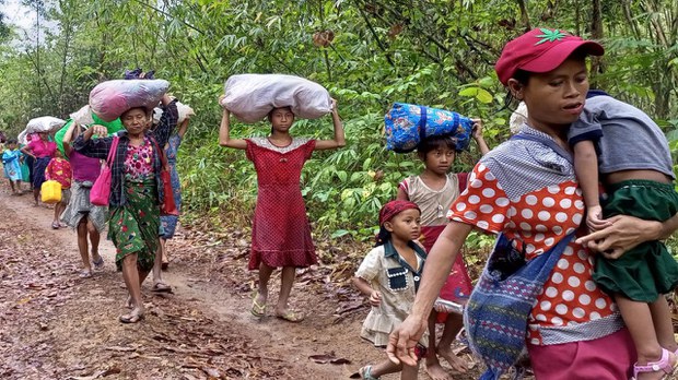 KNU ထိန်းချုပ်နယ်မြေမှာ စစ်ဘေးဒုက္ခသည် ခြောက်သိန်းခွဲနီးပါးရှိလာ
