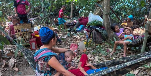 ကရင်ပြည်နယ်ထဲက ဒုက္ခသည်တချို့ ဝမ်းရောဂါဖြစ်ပွားနေ ကရင်ပြည်နယ်ထဲက ဒုက္ခသည်တချို့ ဝမ်းရောဂါဖြစ်ပွားနေ