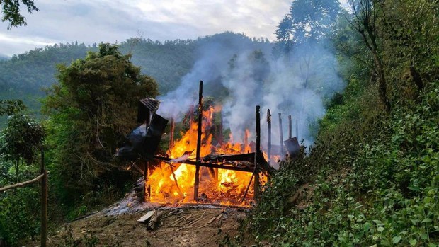 ဖရူဆိုမြို့နယ်အနောက်ခြမ်းကရွာတွေ လေကြောင်းနဲ့ ဗုံးကြဲခံရ ဖရူဆိုမြို့နယ်အနောက်ခြမ်းကရွာတွေ လေကြောင်းနဲ့ ဗုံးကြဲခံရ