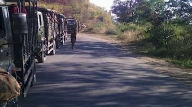 ပူတာအိုမှာ စစ်ကောင်စီယာဉ်တန်းကို KIA က ကြားဖြတ်တိုက်ခိုက် ပူတာအိုမှာ စစ်ကောင်စီယာဉ်တန်းကို KIA က ကြားဖြတ်တိုက်ခိုက်