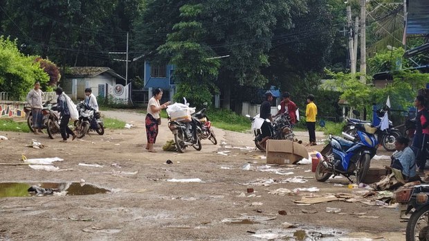 လားရှိုးမှာ ဈေးဆိုင်ခန်းနဲ့ နေအိမ်တွေ ဖောက်ထွင်းခိုးယူခံရ