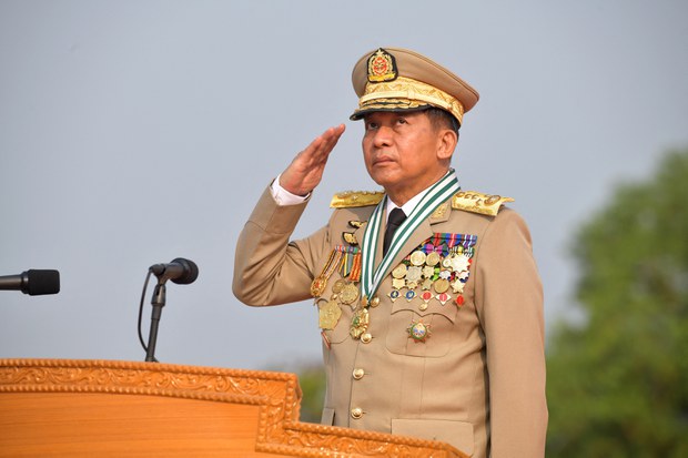 အကြမ်းဖက်အဖွဲ့တွေကို နှိမ်နင်းမယ်လို့ စစ်ကောင်စီခေါင်းဆောင်ပြော အကြမ်းဖက်အဖွဲ့တွေကို နှိမ်နင်းမယ်လို့ စစ်ကောင်စီခေါင်းဆောင်ပြော