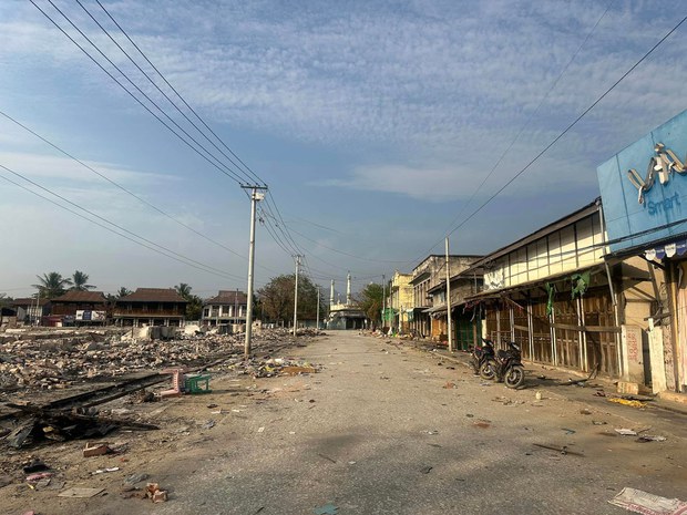 မိုးမိတ်နဲ့ မဘိမ်းမြို့နယ်တွေကို စစ်အုပ်ချုပ်ရေး ကြေညာ
