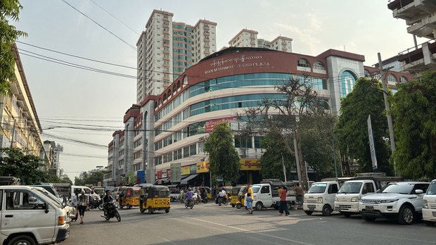 မန္တလေးမှာ ဆောက်လက်စ သင်္ကြန်မဏ္ဍပ်တစ်ခု ဗုံးခွဲတိုက်ခိုက်ခံရ