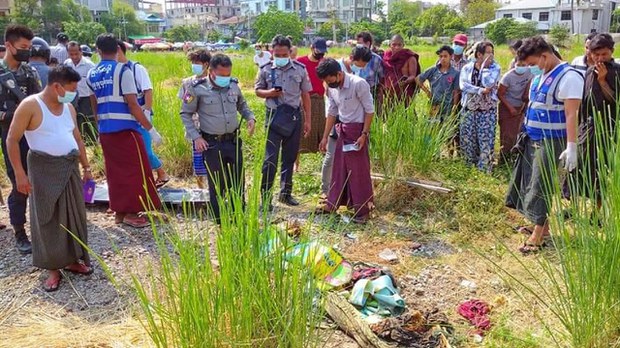 မန္တလေးမှာ သေဆုံးနေတဲ့ အမျိုးသမီးအလောင်းတစ်ခု တွေ့ရှိ မန္တလေးမှာ သေဆုံးနေတဲ့ အမျိုးသမီးအလောင်းတစ်ခု တွေ့ရှိ