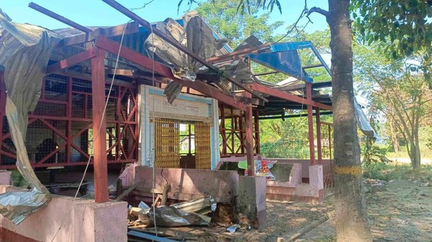 ဖြူးမြို့နယ်မှာ တိုက်ပွဲပြင်းထန်နေပြီး ဒရုန်းဗုံးကြောင့် ခုနစ်ဦး သေဆုံး