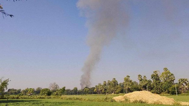 စလင်းမြို့က နေအိမ် ငါးဆယ်နီးပါး မီးရှို့ဖျက်ဆီးခံရ စလင်းမြို့က နေအိမ် ငါးဆယ်နီးပါး မီးရှို့ဖျက်ဆီးခံရ