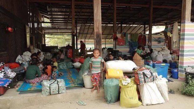 မိုးမောက် ခါနန်ရွာတိုက်ပွဲ လူ ၂၀၀ ခန့် ထွက်ပြေးနေရ