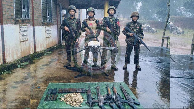 မိုးကုတ် အချုပ်ထောင် တပ်စခန်းကို TNLA သိမ်းပိုက် မိုးကုတ် အချုပ်ထောင် တပ်စခန်းကို TNLA သိမ်းပိုက်